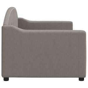 Válenda taupe 80 x 200 cm textil - obrázek 4