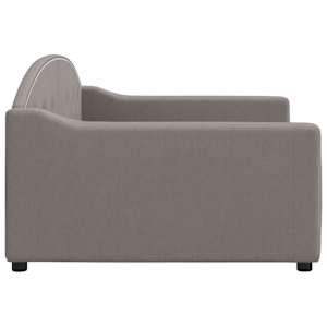 Válenda taupe 100 x 200 cm textil - obrázek 4