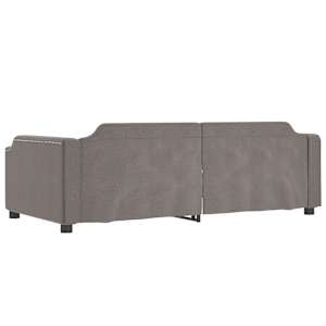 Válenda taupe 80 x 200 cm textil - obrázek 5