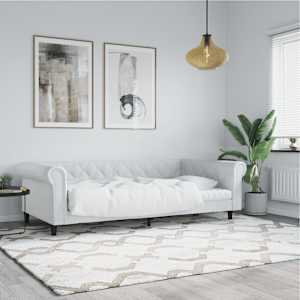 Válenda bílá 80 x 200 cm umělá kůže - obrázek 1