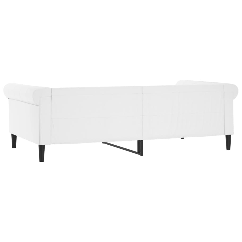 vidaXL Slaapbank 100x200 cm kunstleer wit, foto 4