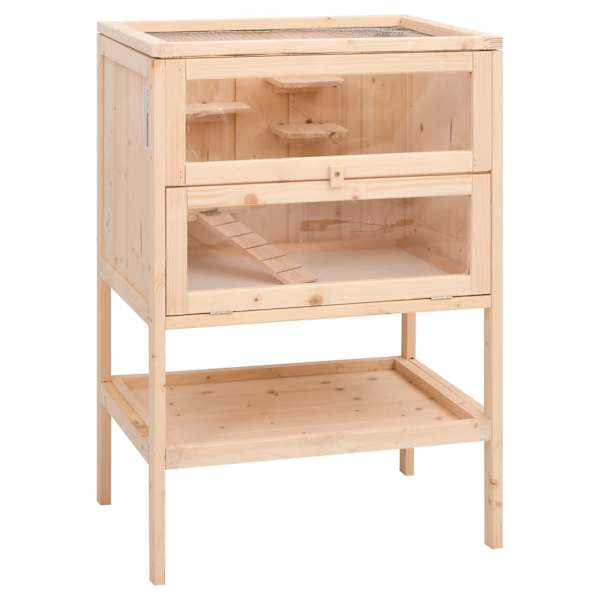 vidaXL hamstripuur 55 x 40 x 80 cm t&auml;ispuidust kuusk