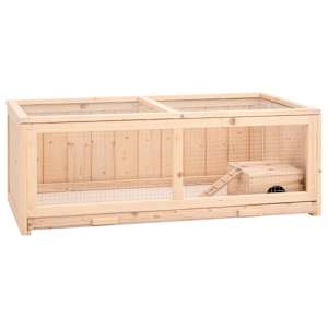 Kletka za hrčke 104x52x38 cm trden les jelke