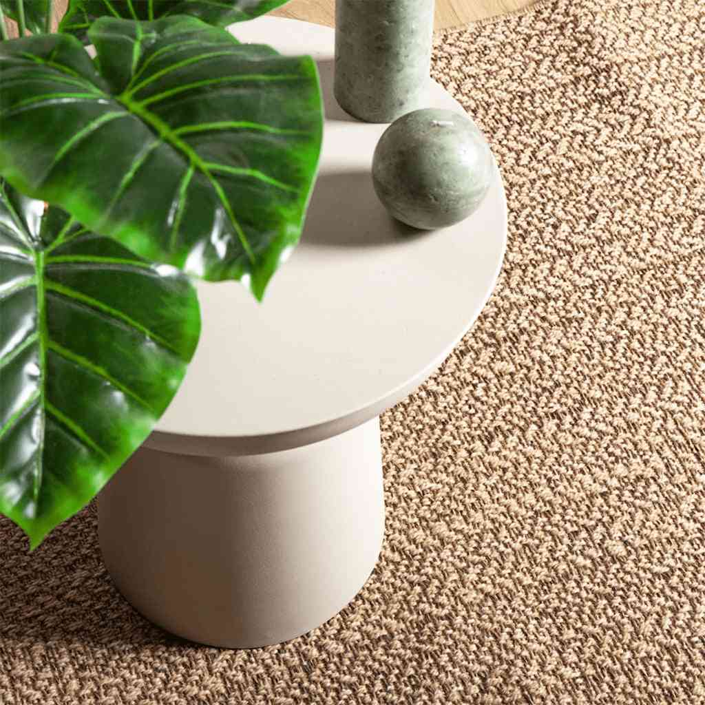 vidaXL Vloerkleed ZIZUR binnen en buiten 80x150 cm jute look afbeelding