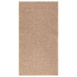 Koberec ZIZUR 80 x 150 cm jutový vzhled interiér i exteriér - obrázek 3
