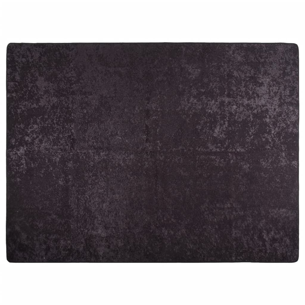 vidaXL Koberec prateľný antracitový 400x300 cm