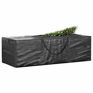 Úložný vak na vánoční stromek černý 135x40x55 cm polyethylen - obrázek 2
