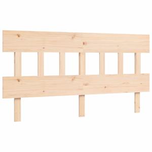 Rám postele s čelem King Size masivní dřevo - obrázek 8