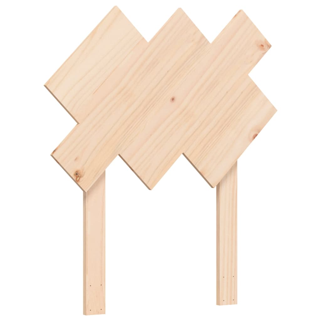 tömör fa ágykeret fejtámlával Small Single