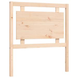 Rám postele s čelem 100 x 200 cm masivní dřevo - obrázek 8