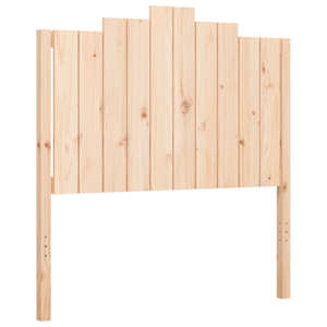 Rám postele s čelem 100 x 200 cm masivní dřevo - obrázek 9