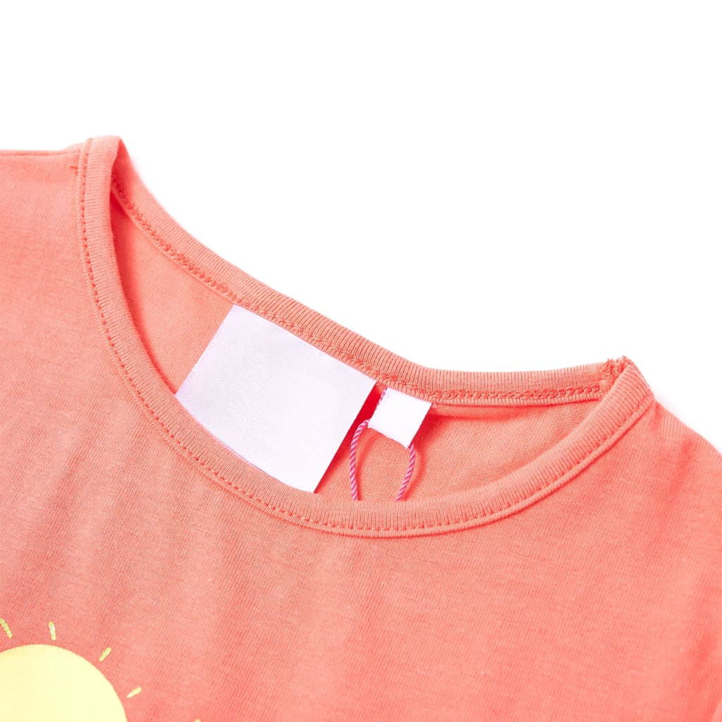 Thumbnail - vidaXL Kinder-T-Shirt Korallenrosa 92