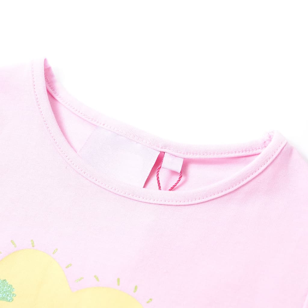 Thumbnail - vidaXL Kinder-T-Shirt Hellrosa 104