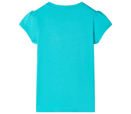 Kinder-T-Shirt Minzgr&uuml;n 140
