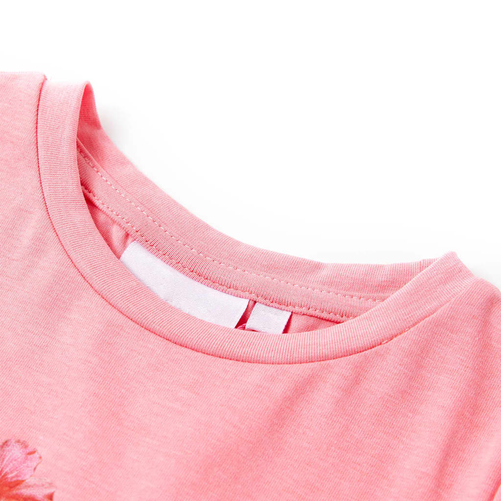 Thumbnail - vidaXL Kinder-T-Shirt Neonrosa 104