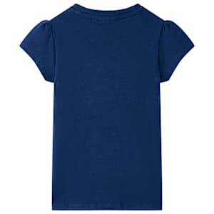 Camiseta infantil azul marino 92