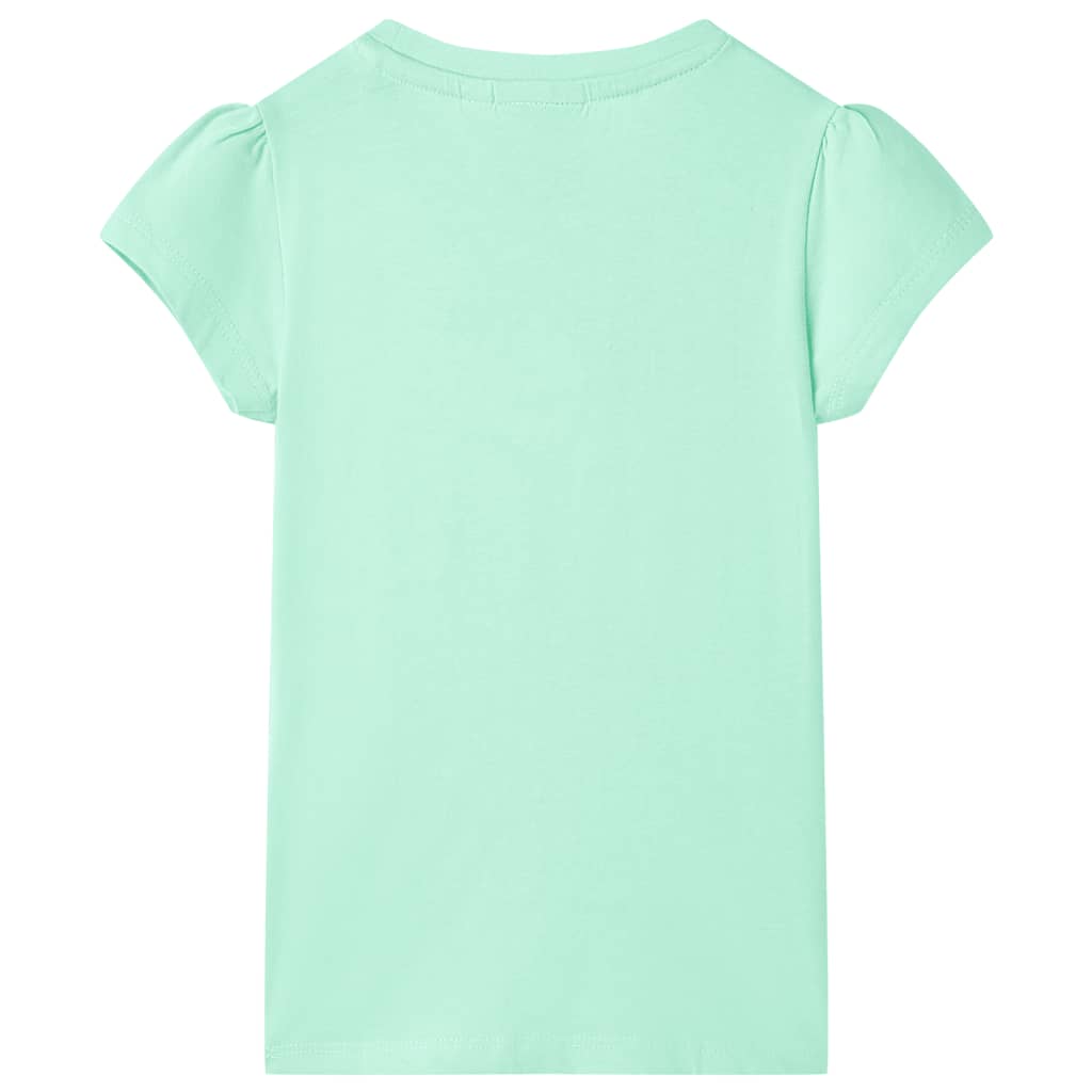 vidaXL Kindershirt 128 felgroen afbeelding