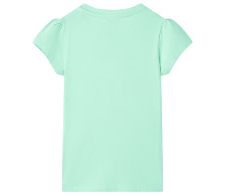 Kindershirt 128 felgroen