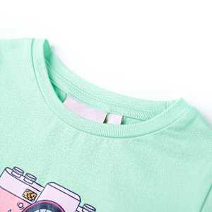 Kids'T-shirt Navy 140 Green 140 - obrázek 3