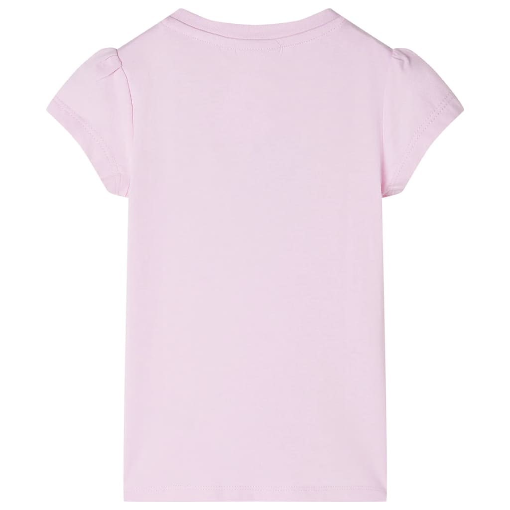 vidaXL Kindershirt 140 lichtroze afbeelding