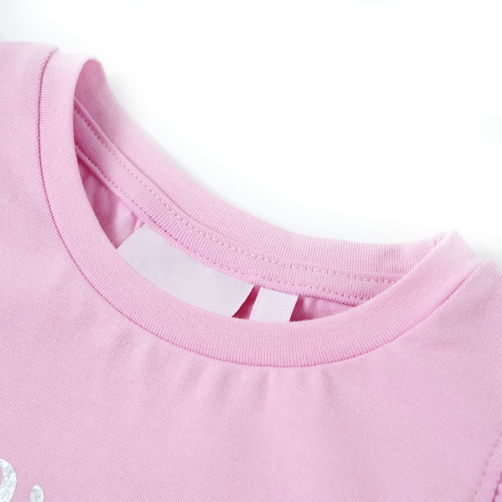 Thumbnail - vidaXL Kinder-T-Shirt mit Rüschenärmeln Lila 104