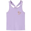 vidaXL Laste top, lilla, 92