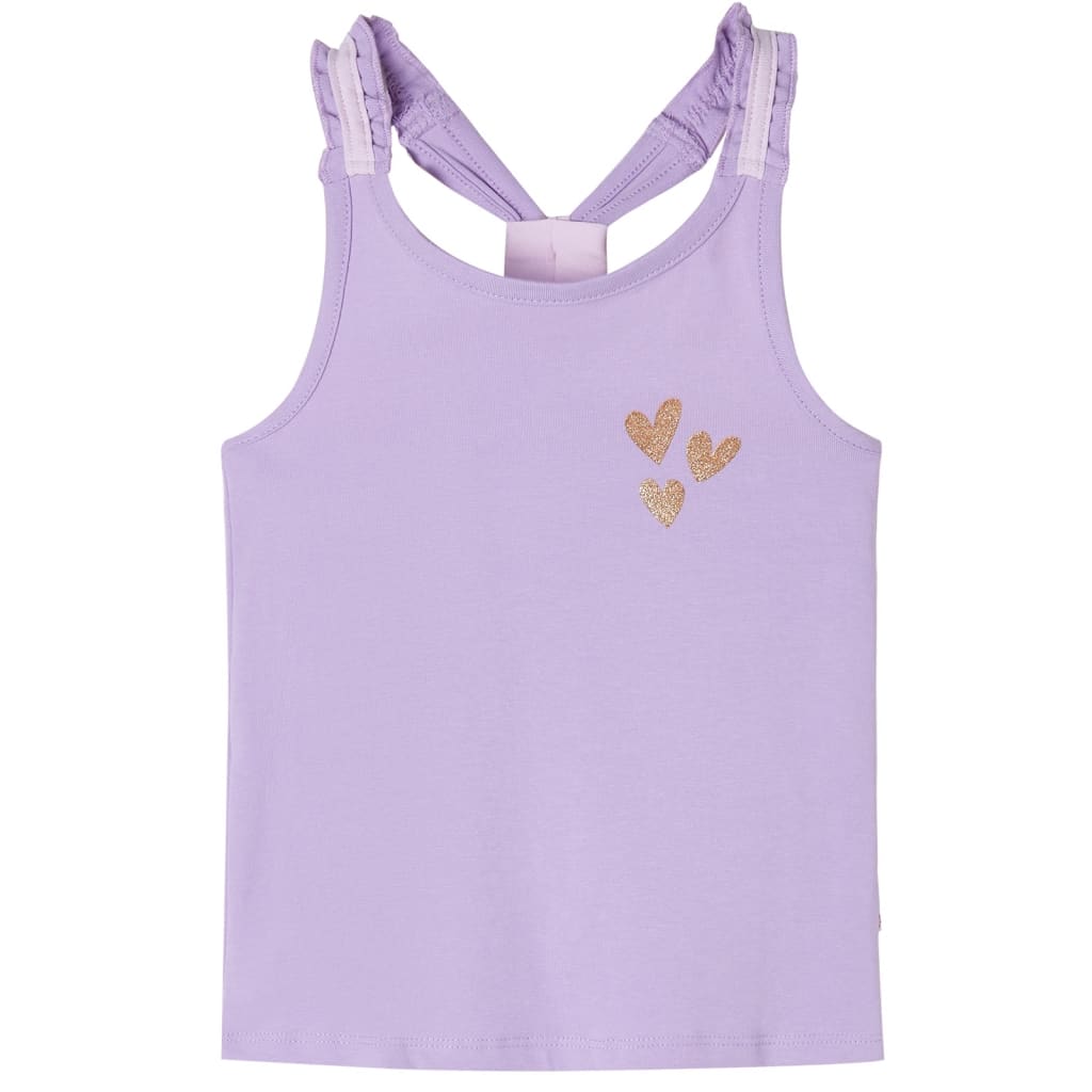 vidaXL Kinder-Tanktop Lila 128