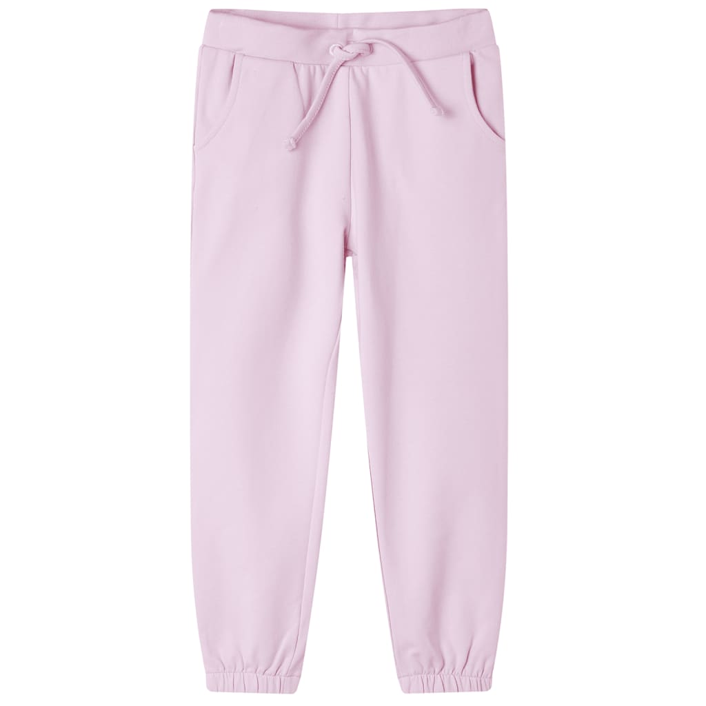 Pantaloni de trening pentru copii, roz deschis, 104