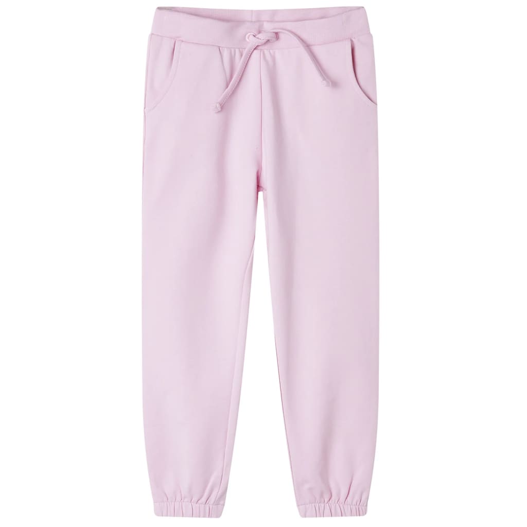 Pantaloni de trening pentru copii, roz deschis, 128