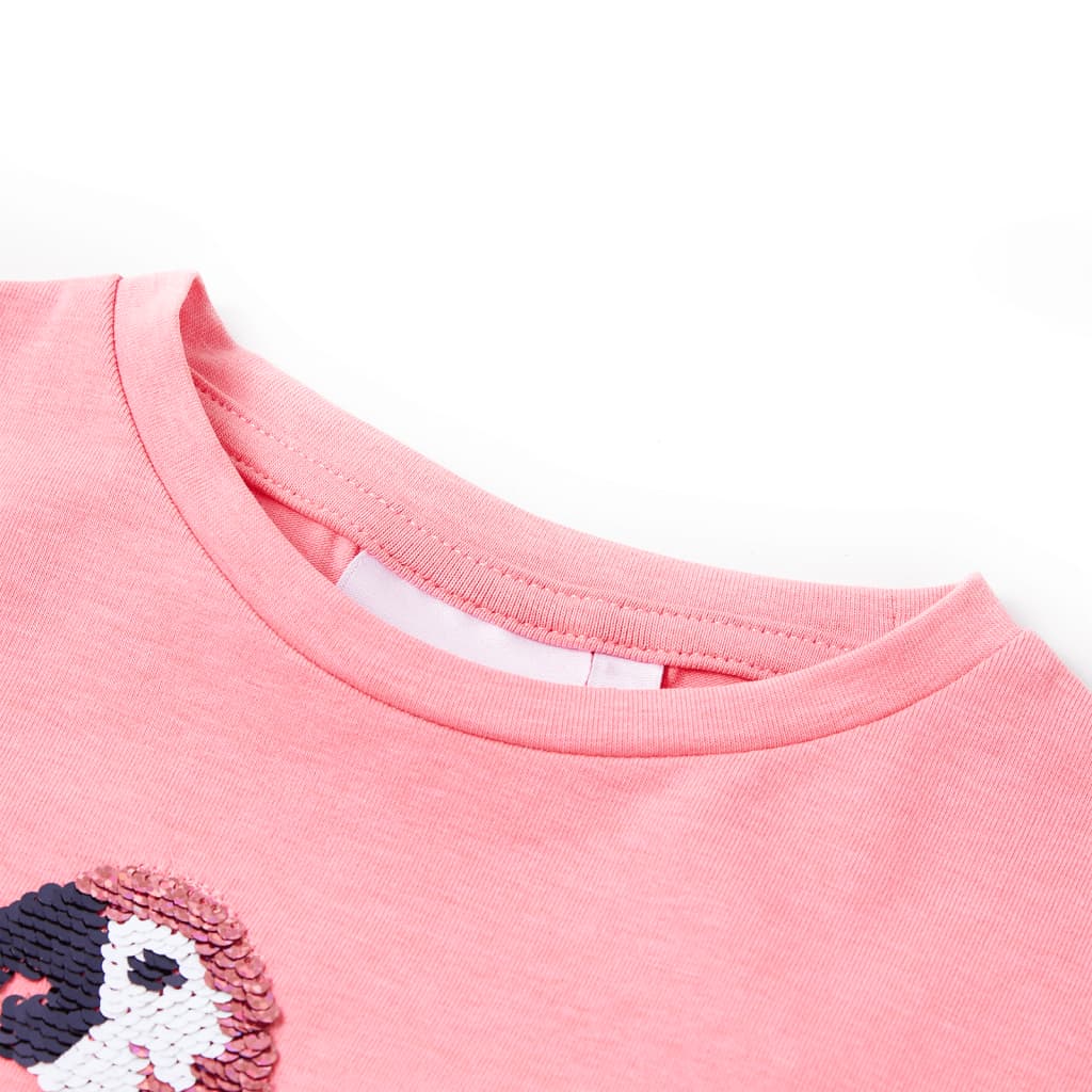 Thumbnail - vidaXL Kinder-T-Shirt Neonrosa 92
