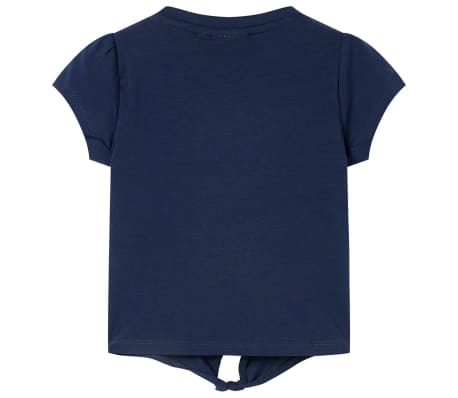 T-shirt pour enfants bleu marine 116