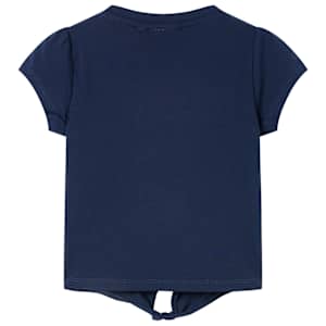 T-shirt pour enfants bleu marine 116