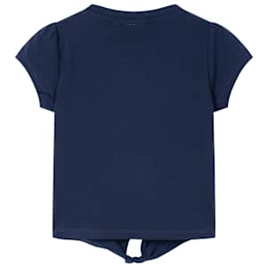T-shirt pour enfants bleu marine 140