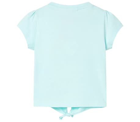 Kinder-T-Shirt Hellblau 116
