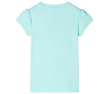 T-shirt pour enfants aqua clair 92
