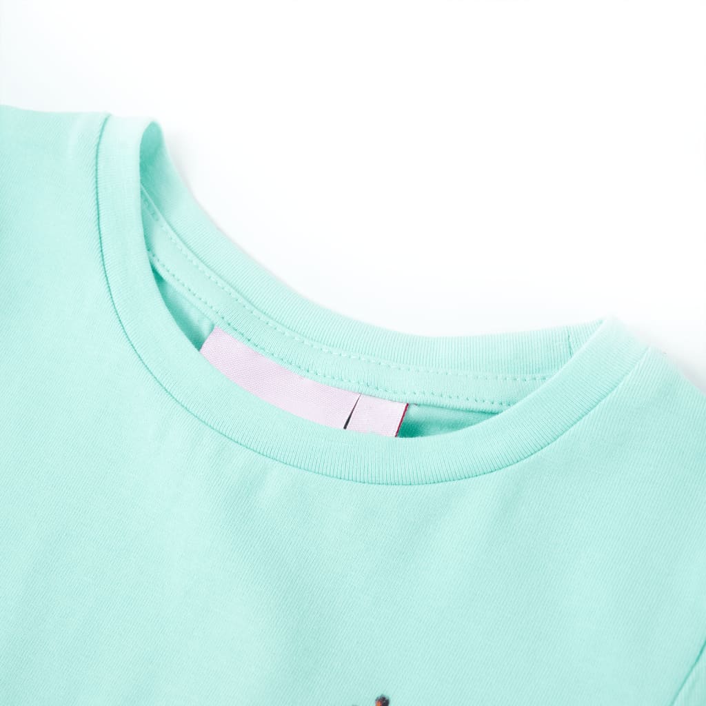 Thumbnail - vidaXL Kinder-T-Shirt Hellblau 116