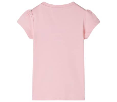 T-shirt pour enfants rose clair 92