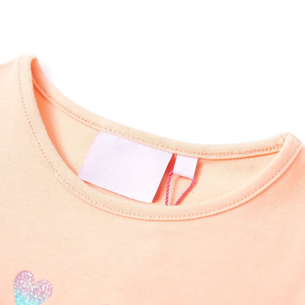 Thumbnail - vidaXL Kinder-T-Shirt Hellorange 92