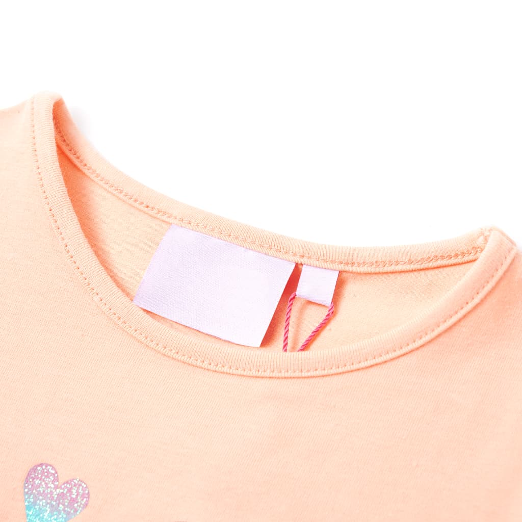 Thumbnail - vidaXL Kinder-T-Shirt Hellorange 116