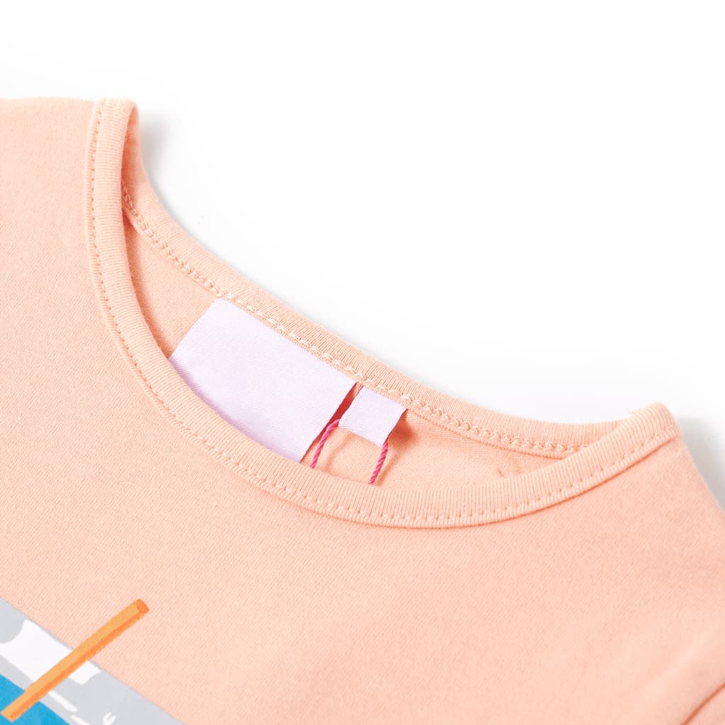 Thumbnail - vidaXL Kinder-T-Shirt Hellorange 92