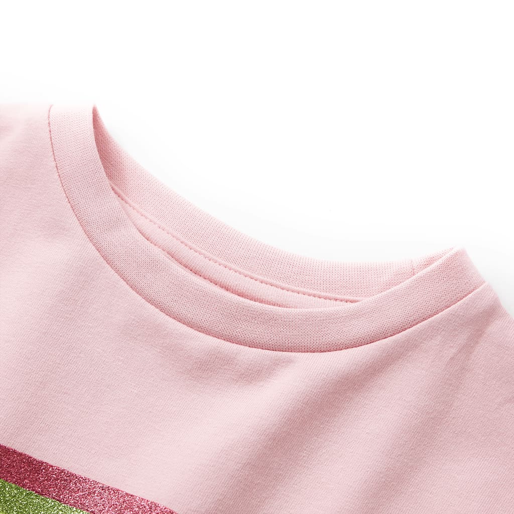 Thumbnail - vidaXL Kinderkleid mit Kordelzug Hellrosa 140