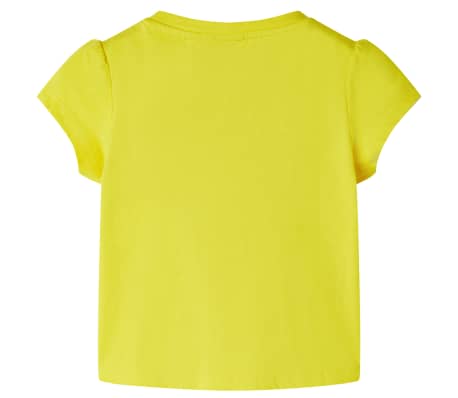Tricou pentru copii, galben, 140