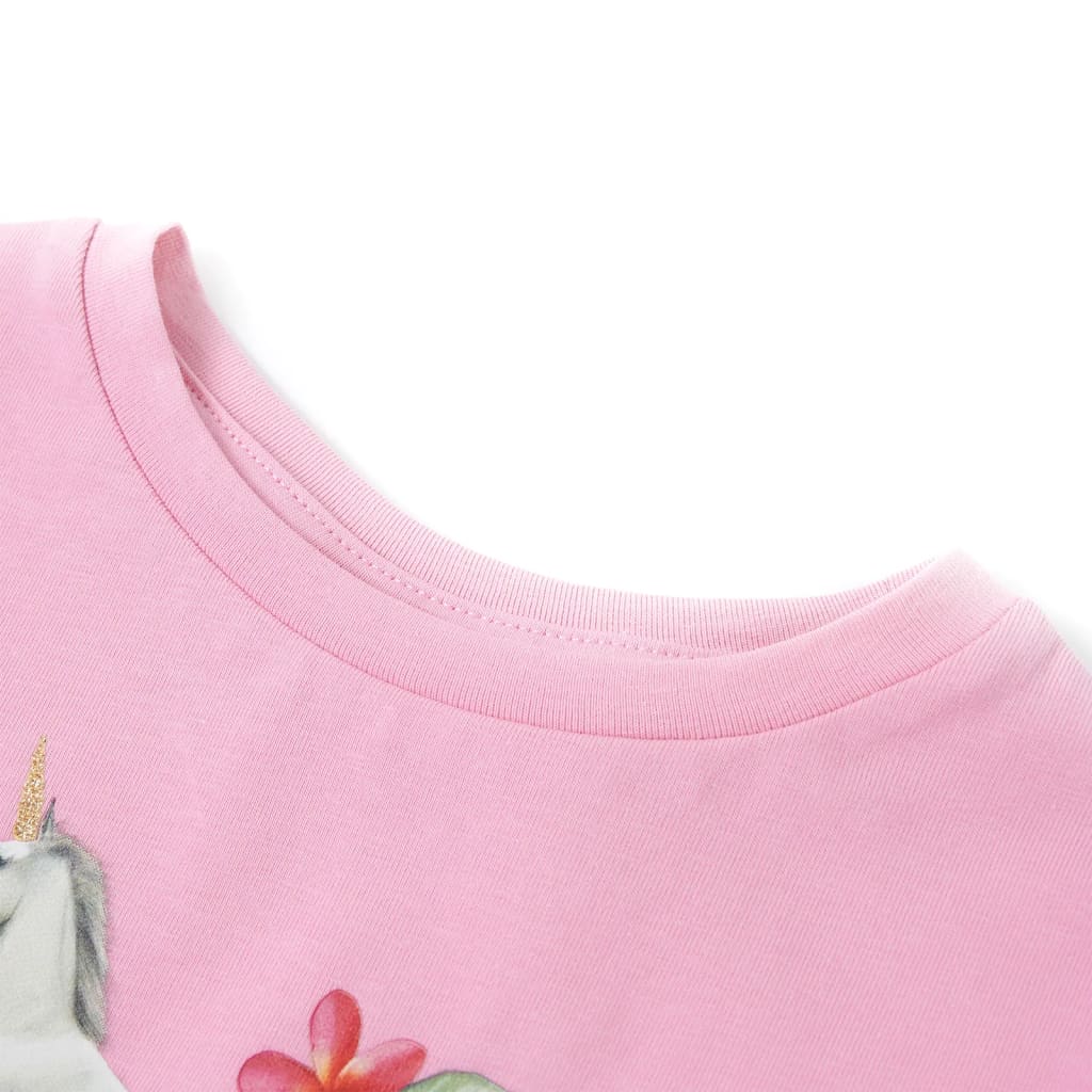 Thumbnail - vidaXL Kinder-Kurzarmshirt Hellrosa 140