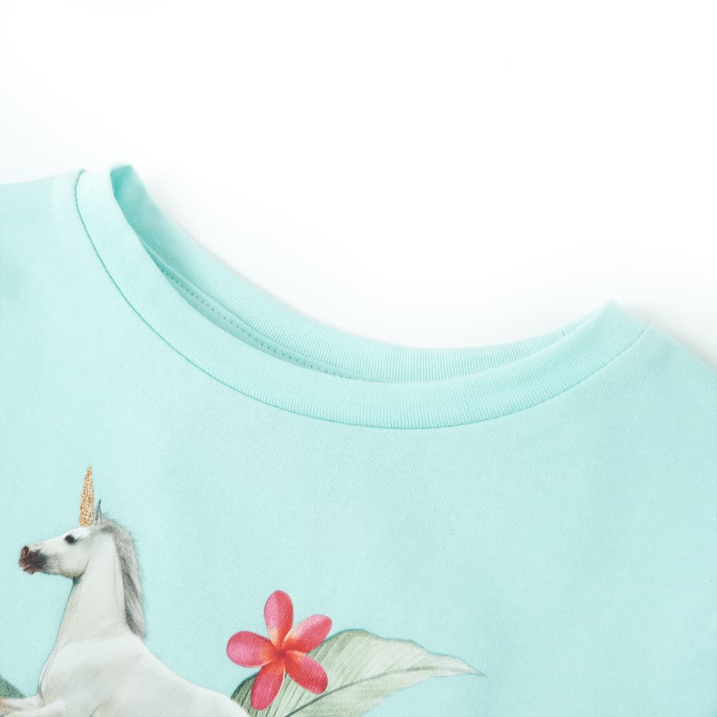 Thumbnail - vidaXL Kinder-Kurzarmshirt Hellblau 116