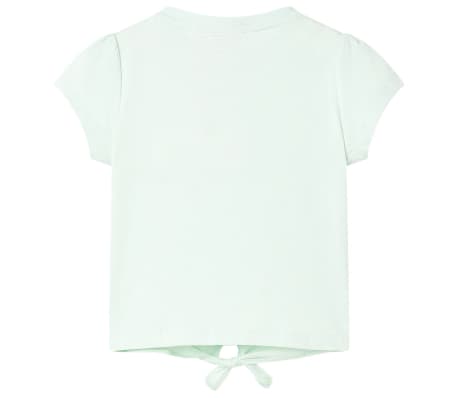 Tricou pentru copii, verde mentă deschis, 92