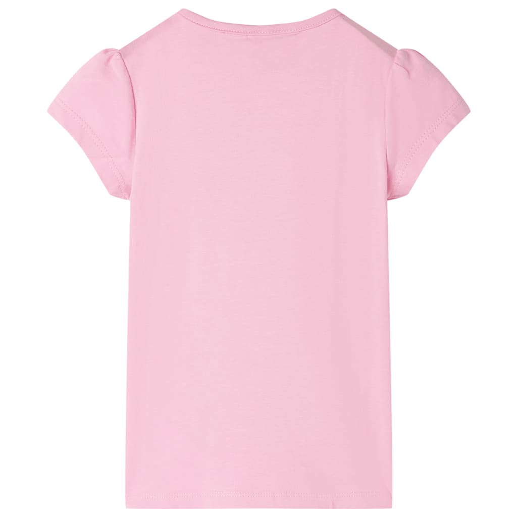 vidaXL Kindershirt 116 felroze afbeelding