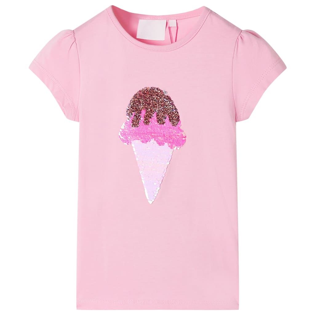 Tricou pentru copii, roz aprins, 140