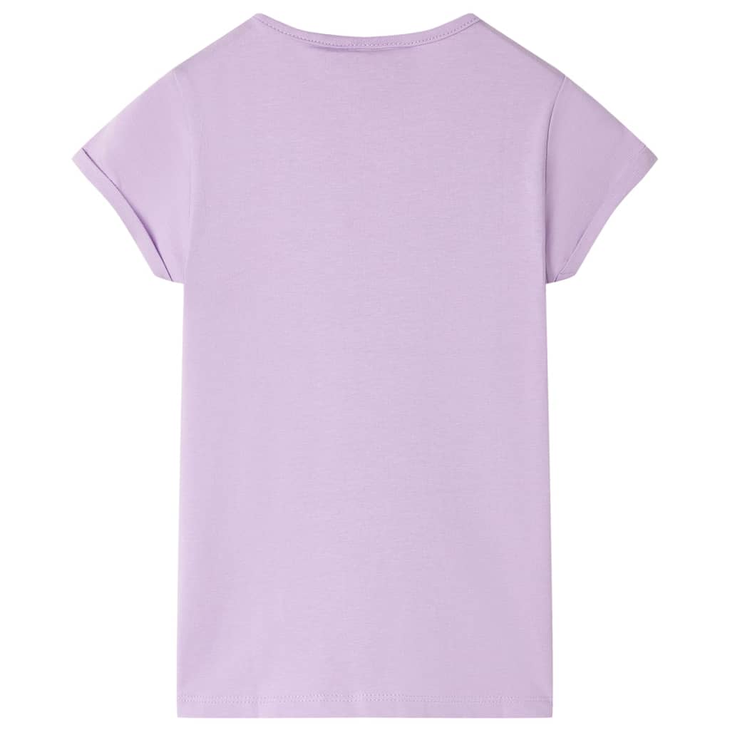 vidaXL Kindershirt 116 lila afbeelding