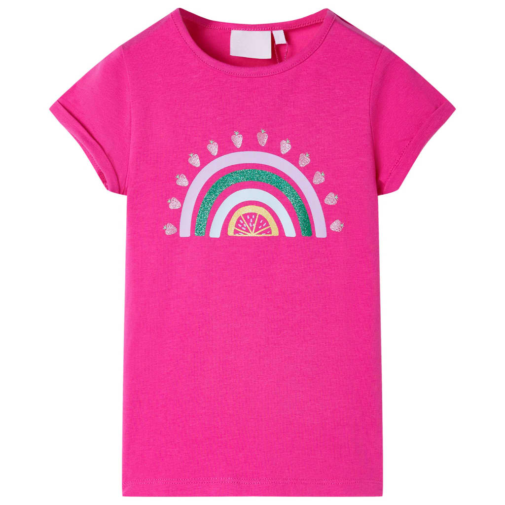 Tricou pentru copii, roz închis, 116