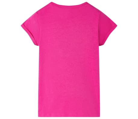 Maglietta da Bambina Rosa Scuro 140